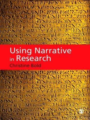 cover image of Using Narrative in Research
